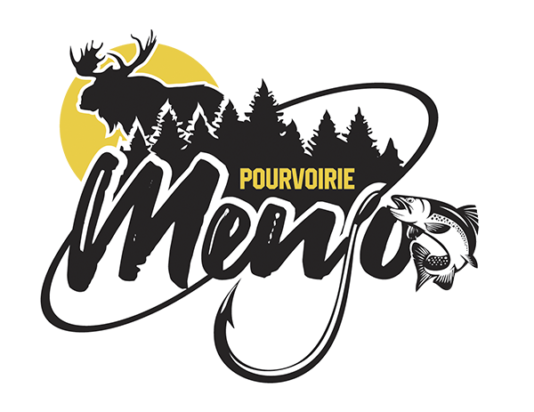 Souvenir photo at Pourvoirie Menjo, Laurentides, Quebec