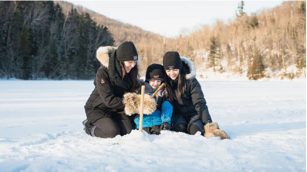 Family Experiences at Auberge du Lac-à-l'Eau-Claire, Mauricie, Quebec