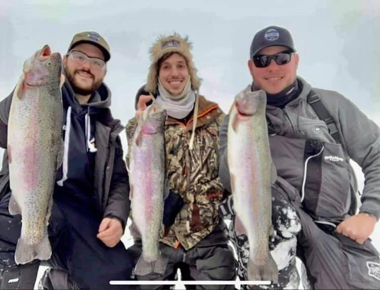 Pêche Truite arc-en-ciel chez Auberge la Barrière (2014), Lanaudière, Québec — photo 2