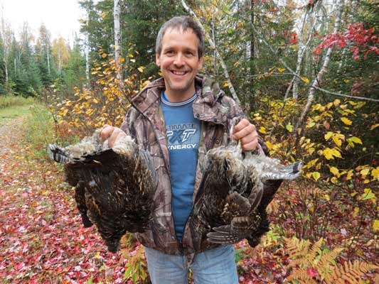 Hunting Small game at Aventure Évasion Estrie, Eastern Townships, Quebec