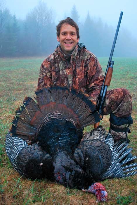 Hunting Wild turkey at Aventure Évasion Estrie, Eastern Townships, Quebec — photo 2