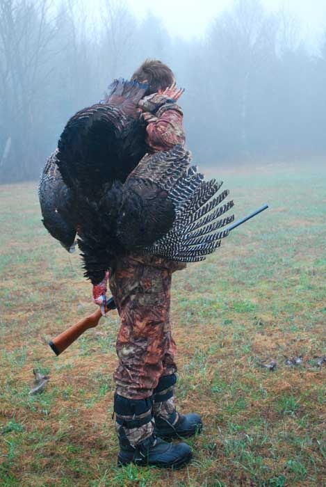 Hunting Wild turkey at Aventure Évasion Estrie, Eastern Townships, Quebec — photo 3
