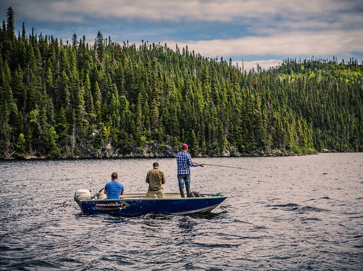 Photo de Club Lac de la Robe Noire sur la Côte-Nord, Qc