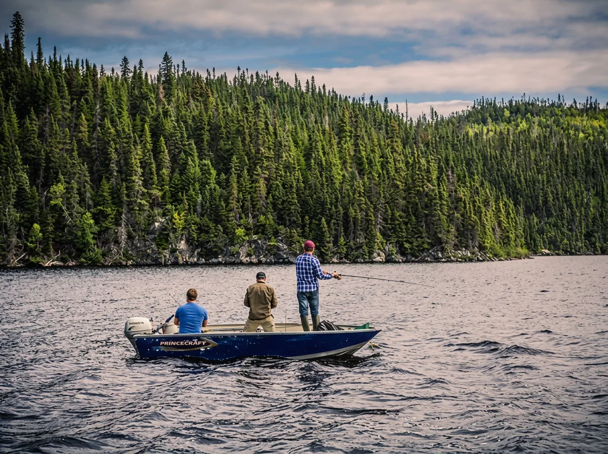 Photo de Club Lac de la Robe Noire sur la Côte-Nord, Qc