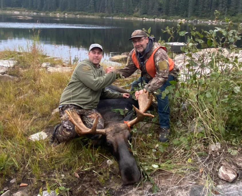 Hunting Moose at Club Paradis Sauvage, Côte-Nord, Quebec