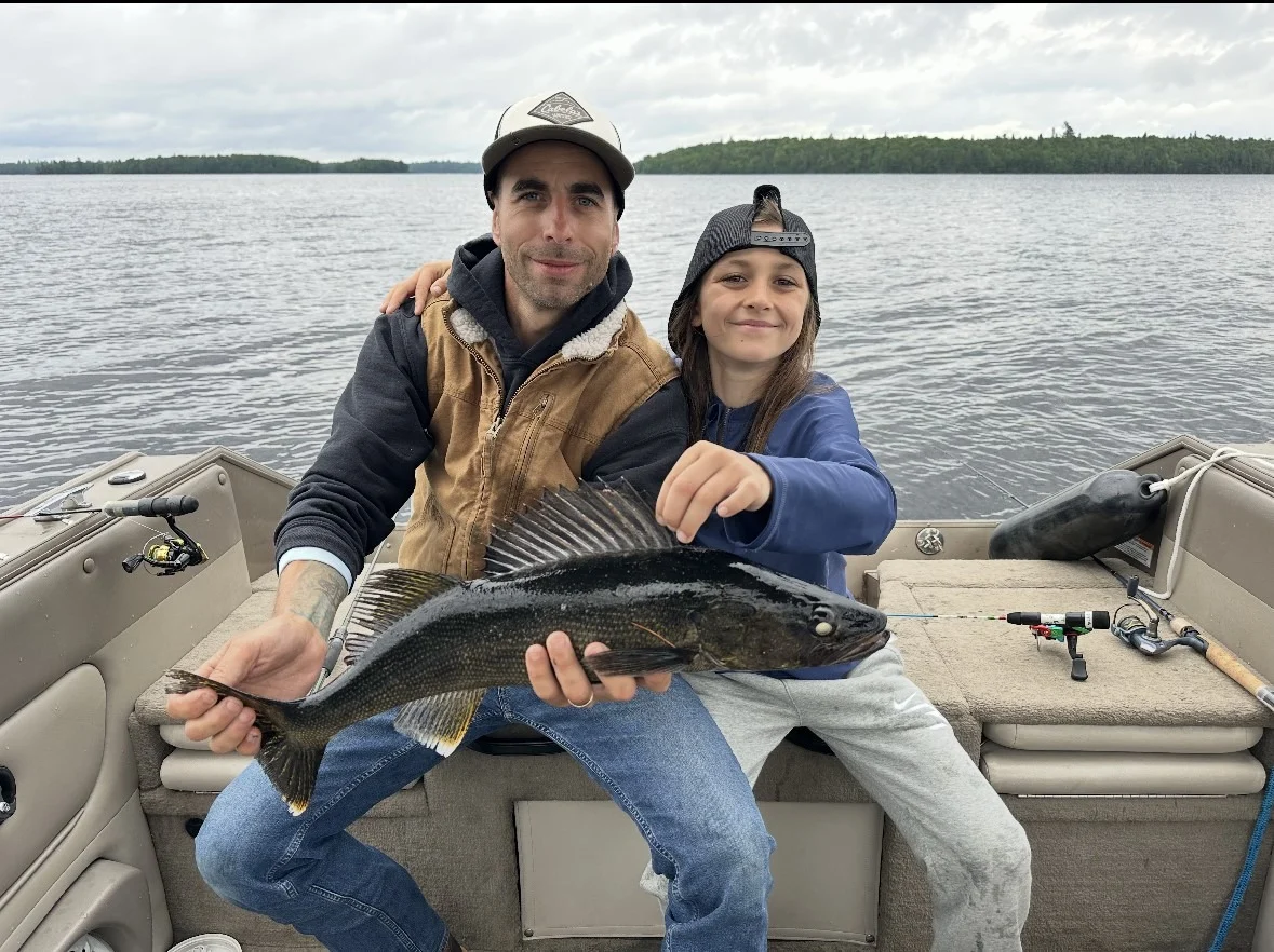 Pêche Doré chez Dorval Lodge, Abitibi-Témiscamingue, Québec