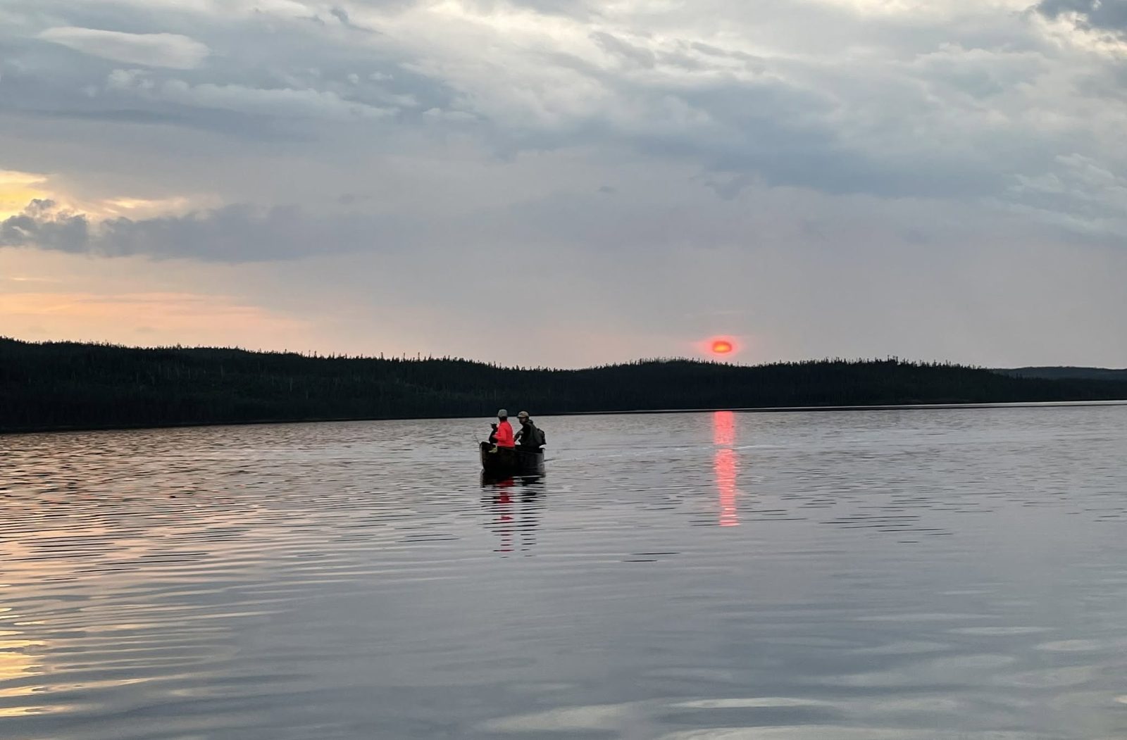 Pêche chez La Corneille, Côte-Nord, Québec