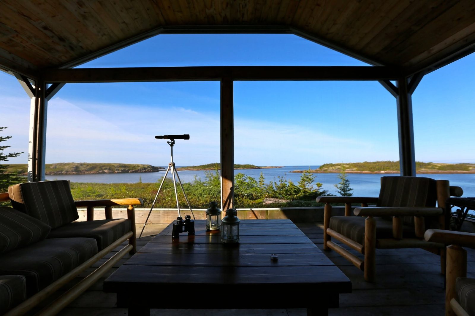 Photo souvenir chez La Corneille, Côte-Nord, Québec