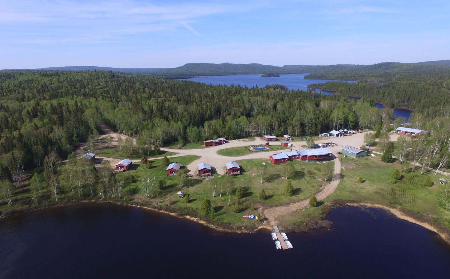 WAPUS CABIN — Wapus Pavillon Lodge – Wapus Pavillon Lodge