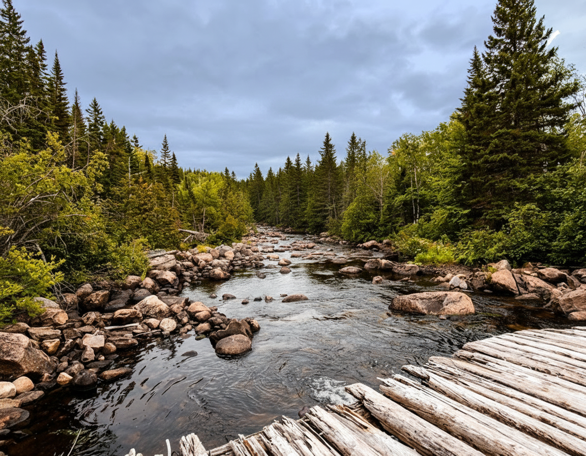 Photo de Pourvoirie de la Truite Rouge sur la Côte-Nord, Qc