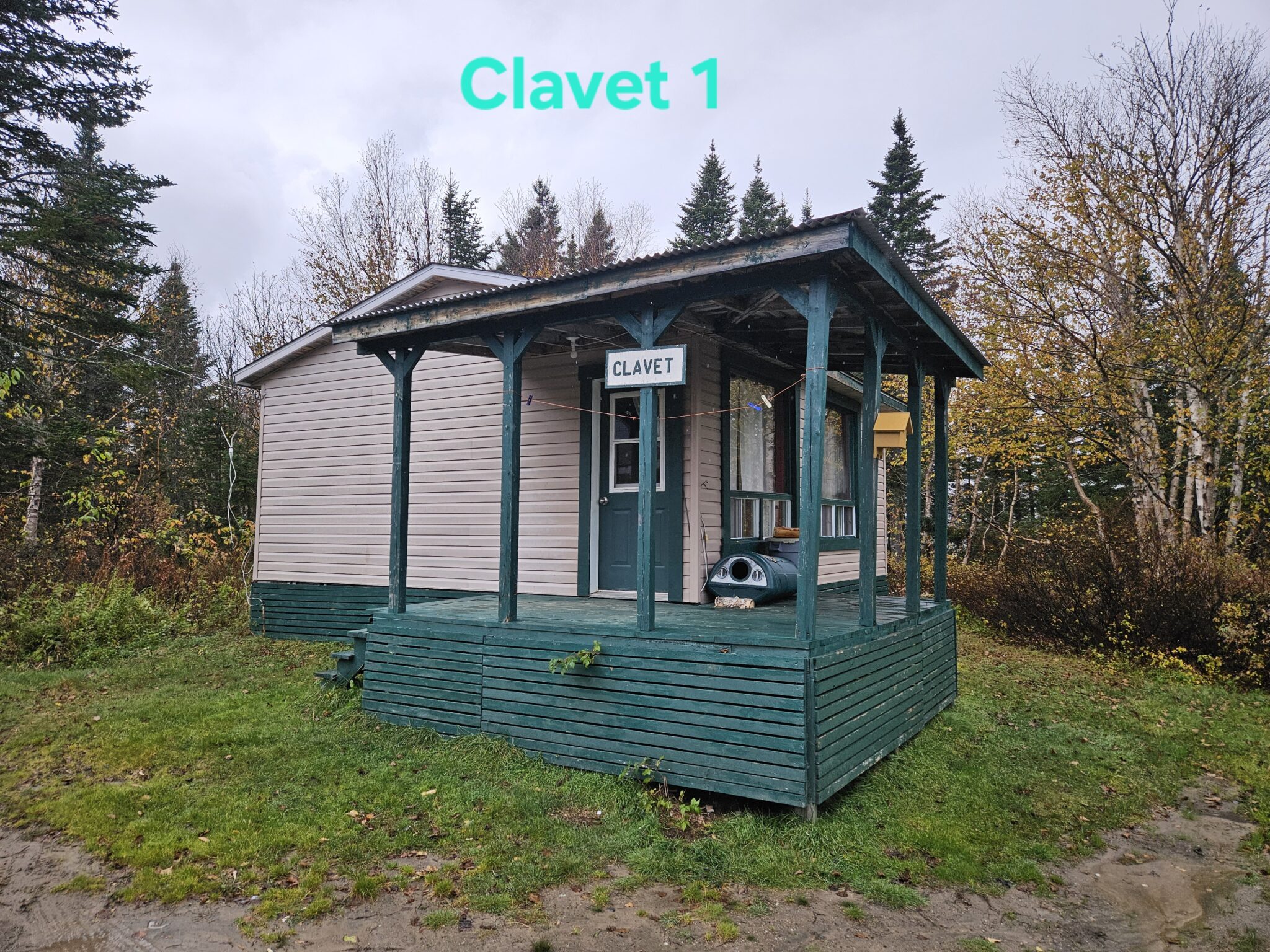 CABIN CLAVET — Pourvoirie du Grand Lac du Nord – Pourvoirie du Grand Lac du Nord