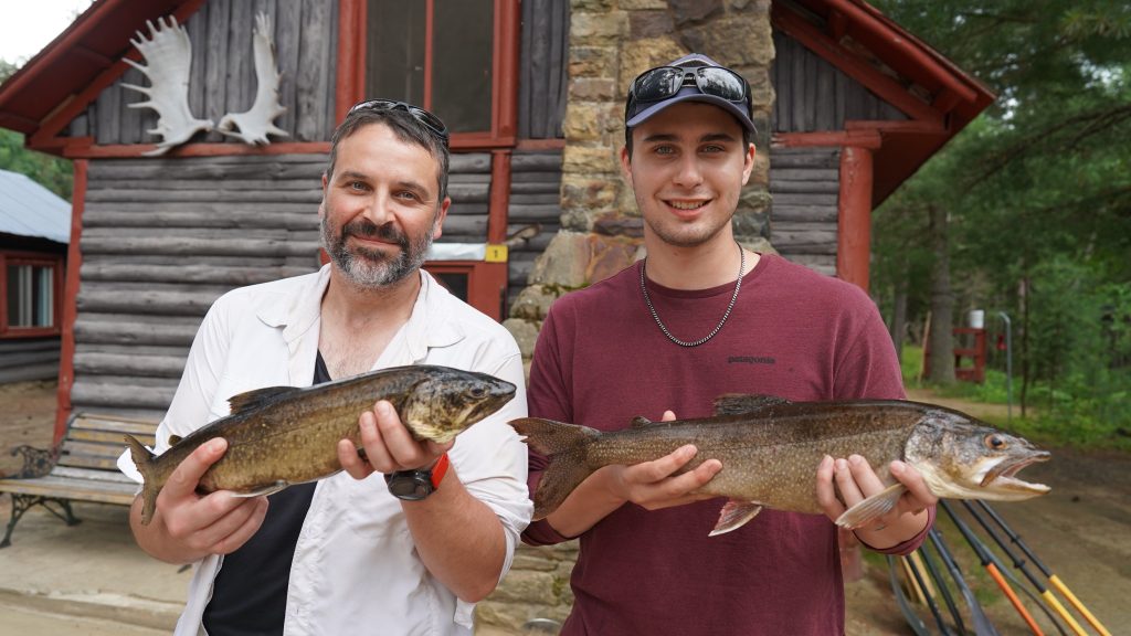 Pêche Truite grise chez Pourvoirie J.E. Goyette, Mauricie, Québec — photo 3