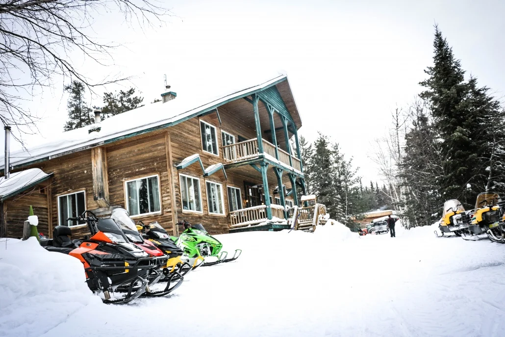 Photo souvenir chez Pourvoirie Lac Dumoulin, Mauricie, Québec — photo 3