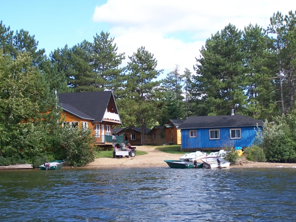 Photo souvenir chez Pourvoirie Lac Dumoulin, Mauricie, Québec — photo 4