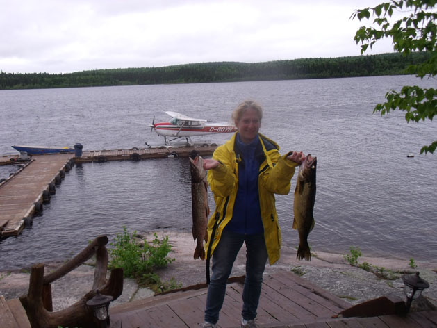 Pêche chez Pourvoirie Némiscachingue, Laurentides, Québec — photo 4