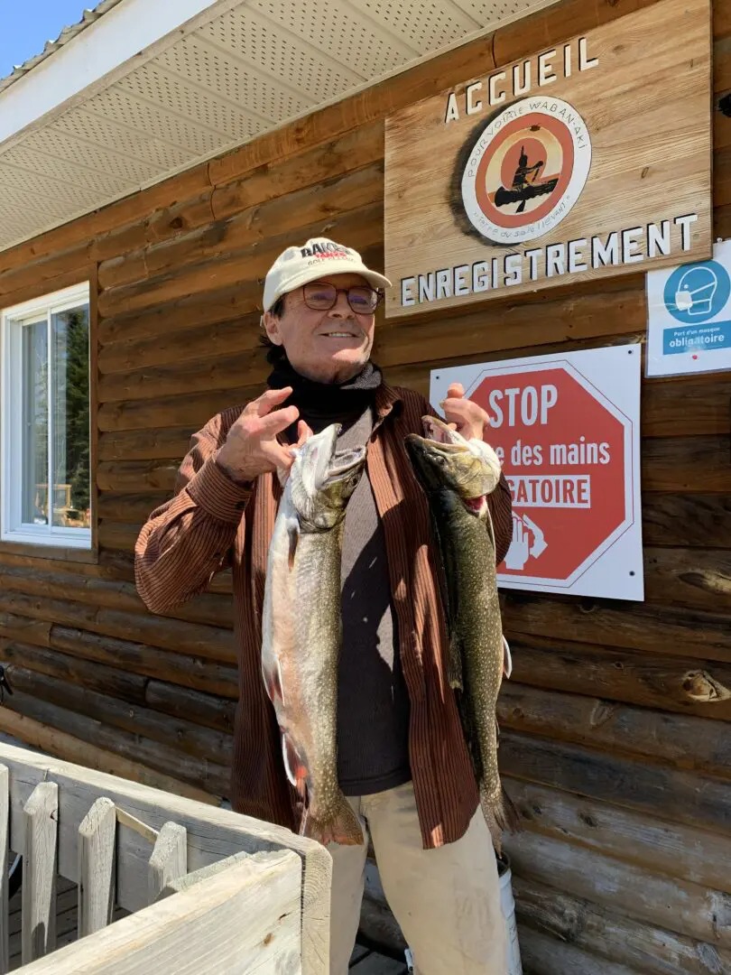 Pêche Truite mouchetée chez Pourvoirie Waban-Aki, Mauricie, Québec — photo 3