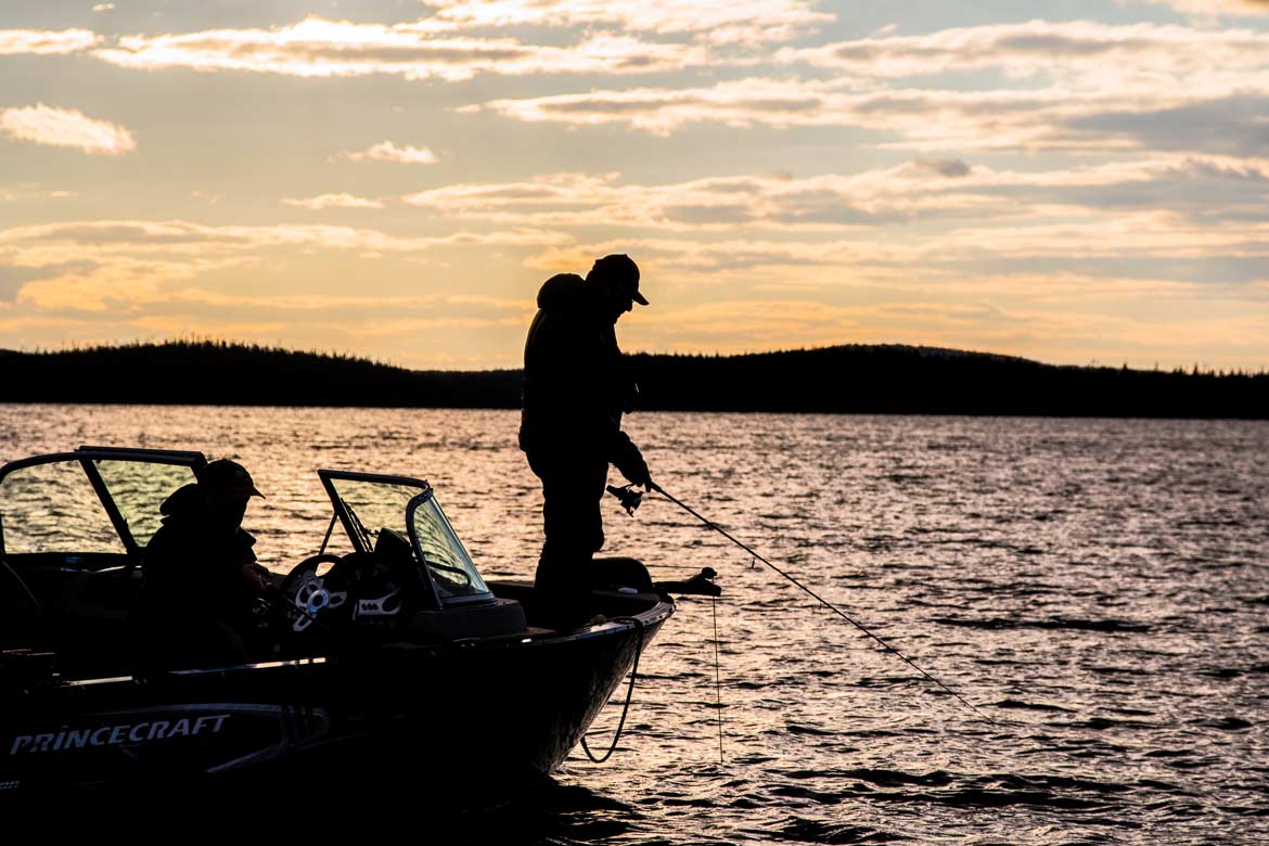 Fishing at Pourvoirie WetetNagami Inc., Abitibi-Témiscamingue, Quebec — photo 2