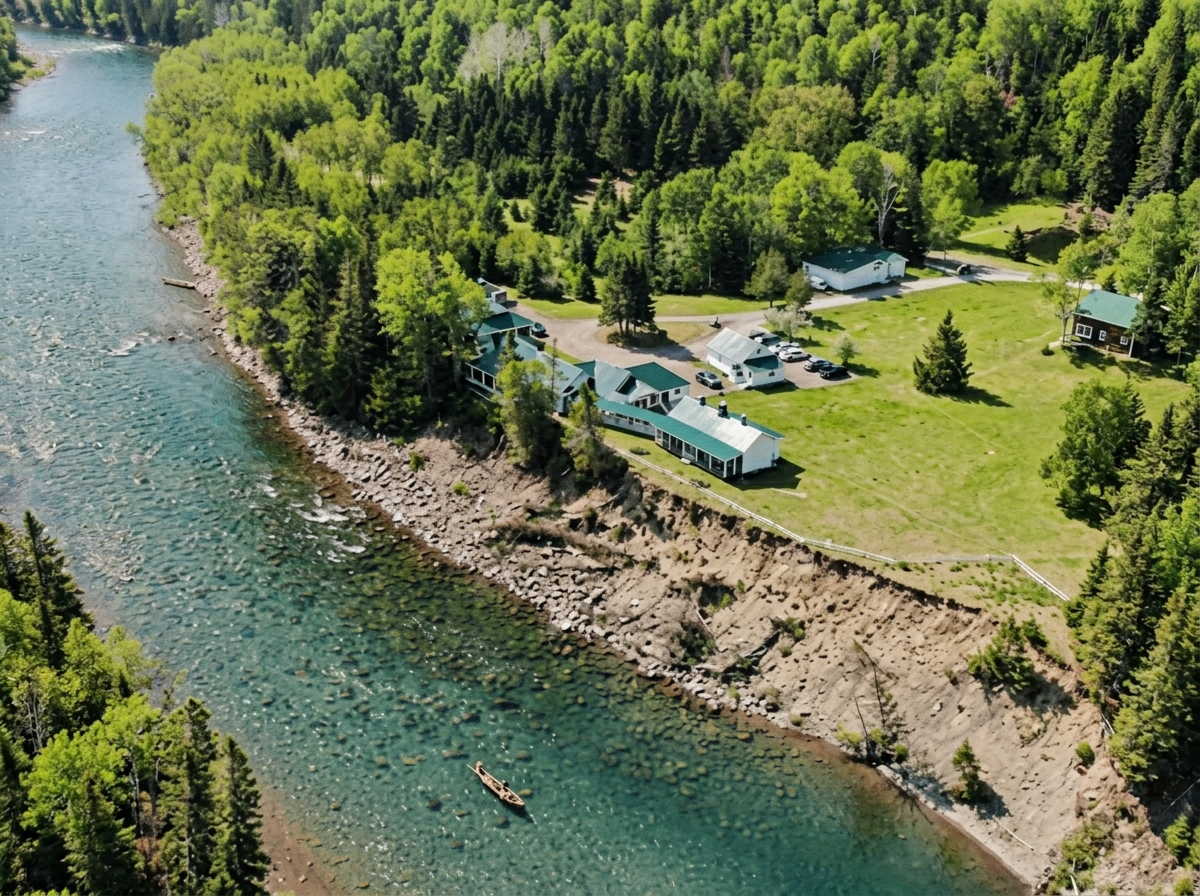 Photo de Camp Bonaventure - Division Salmon Lodge en Gaspésie et Îles-de-la-Madeleine, Qc