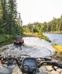 Equipment rental at Domaine Sylva, Mauricie, Quebec