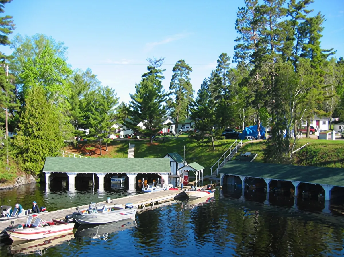 Photo de Frog Rapids Camp dans le Sunset Country, On