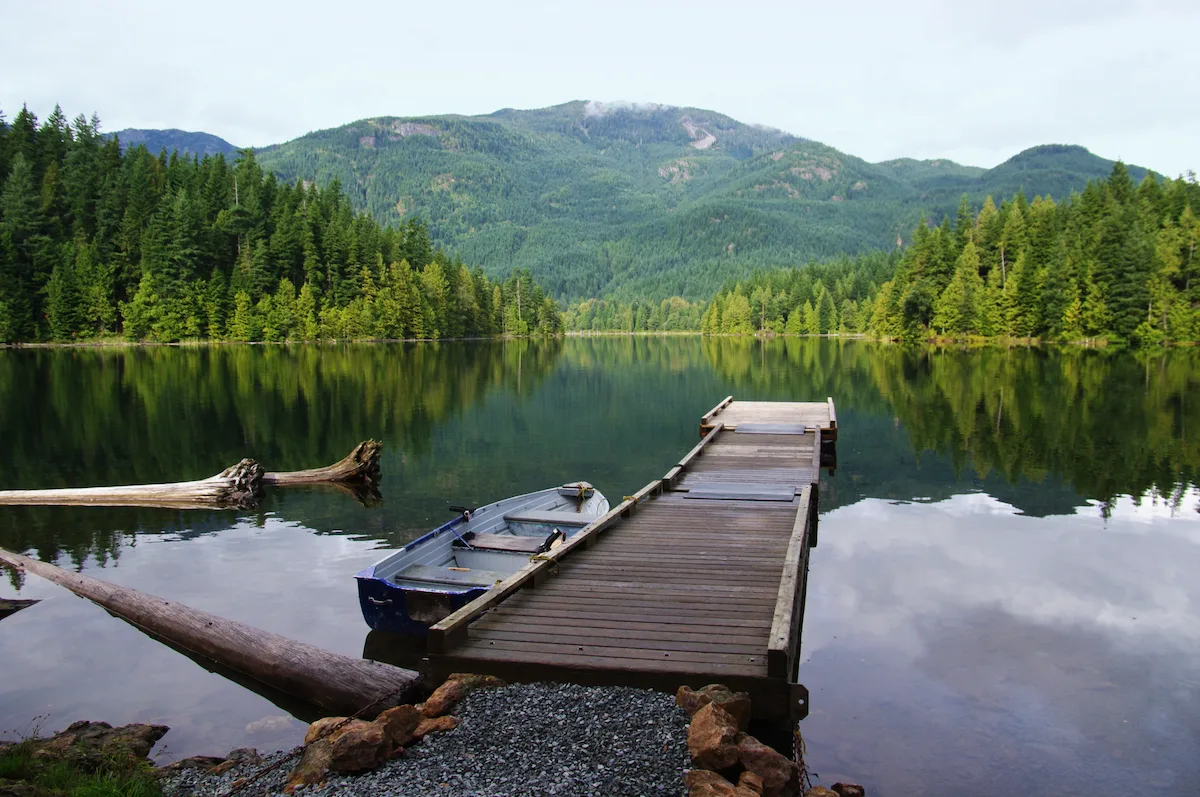 Photo de Bolean Lake Lodge dans les Shuswap, Bc