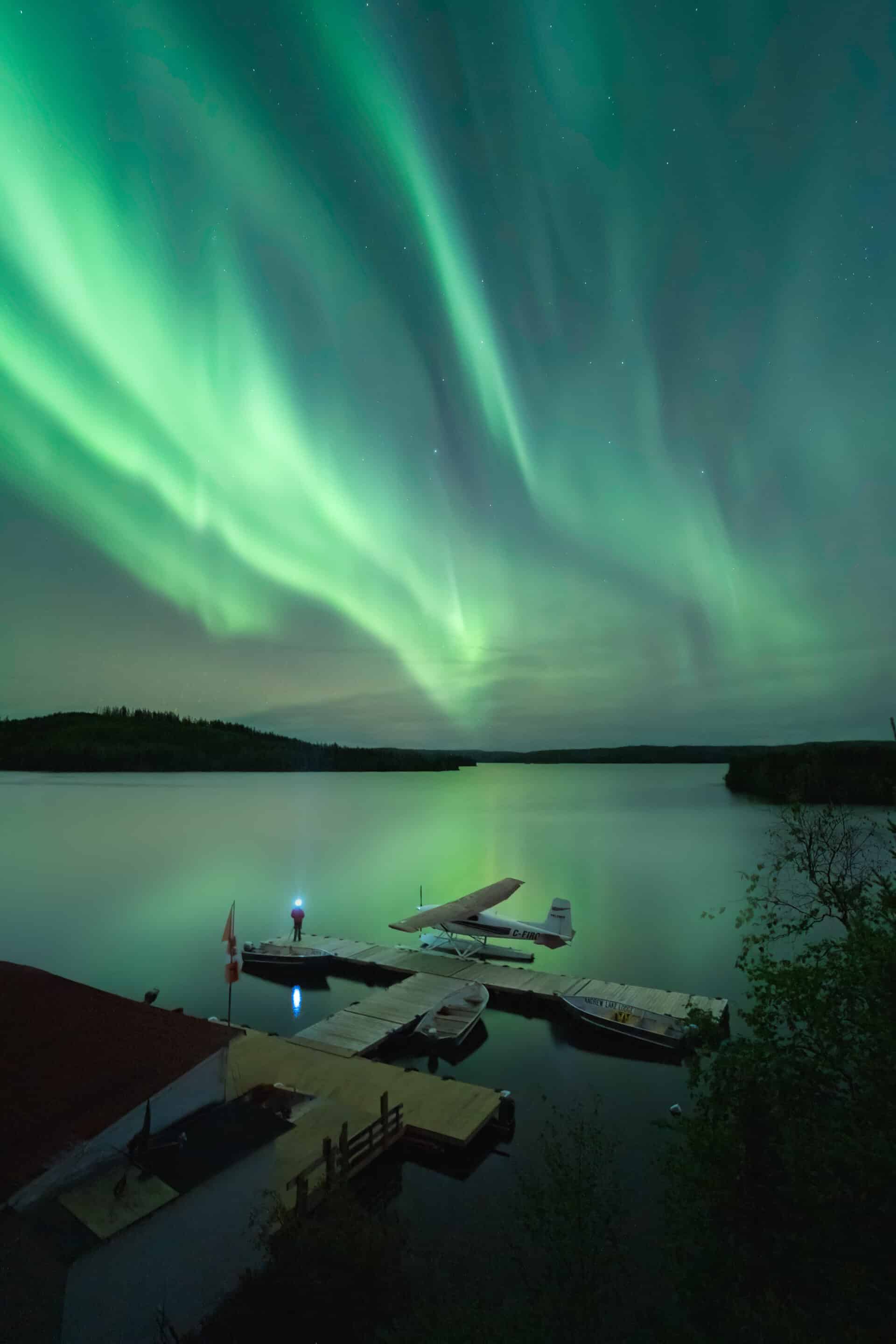 Photo de Andrew Lake Lodge dans les Wood Buffalo, Ab
