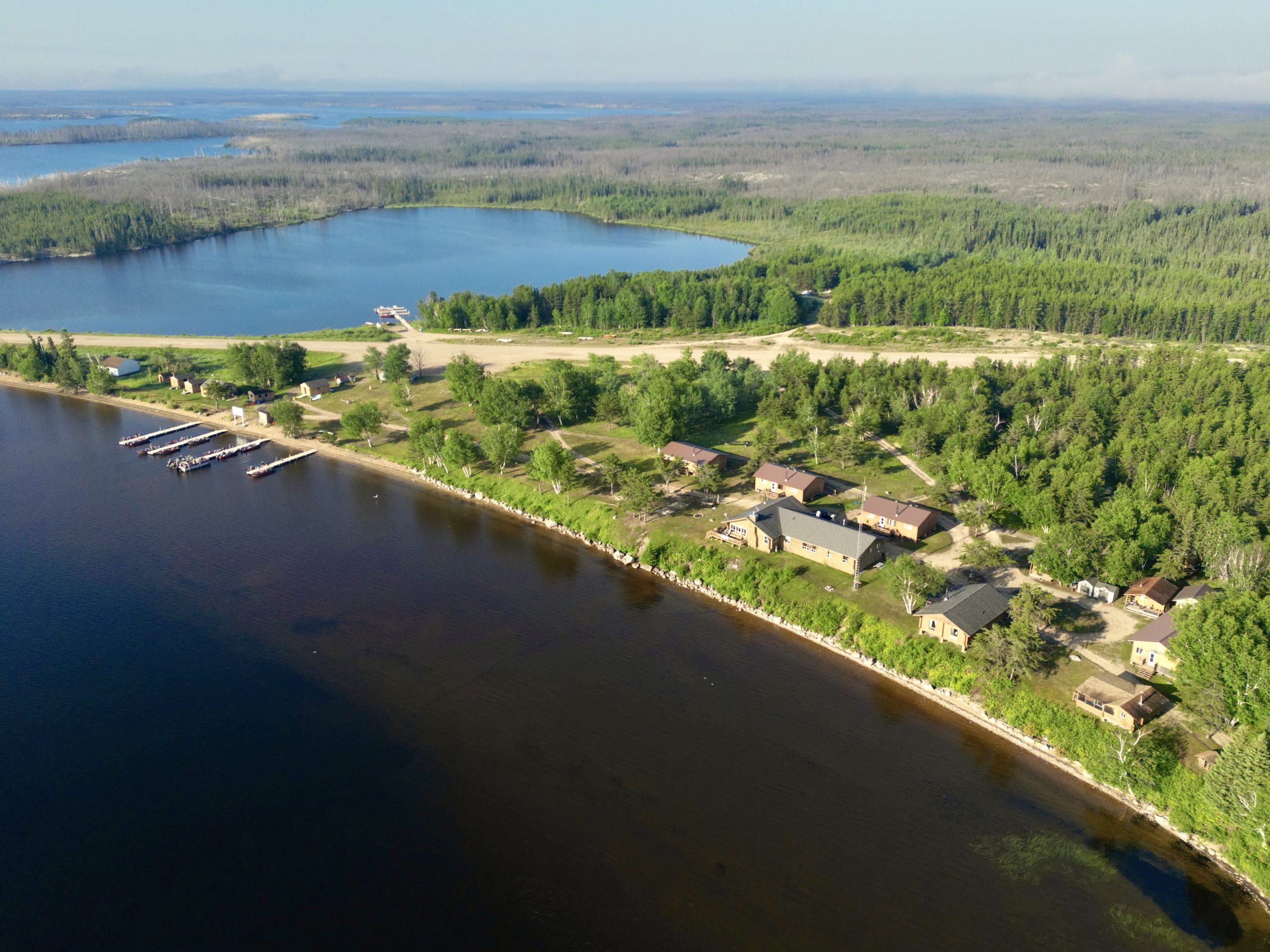 Photo de Budd’s Gunisao Lake Lodge dans le Nord du Manitoba, Mb