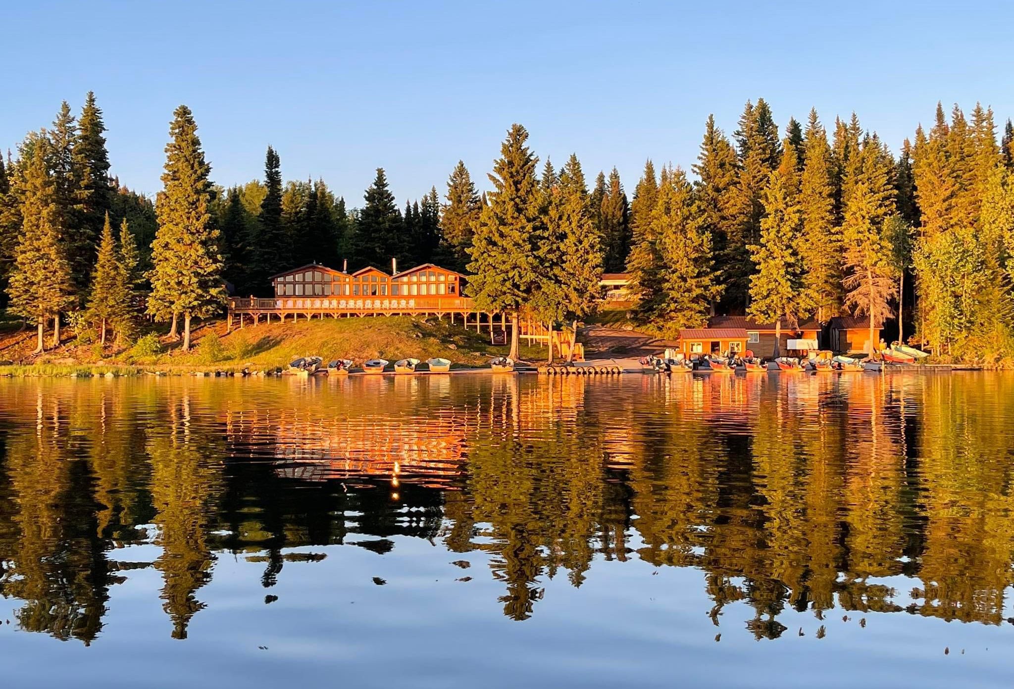 Photo de Burntwood Lake Lodge dans le Nord du Manitoba, Mb