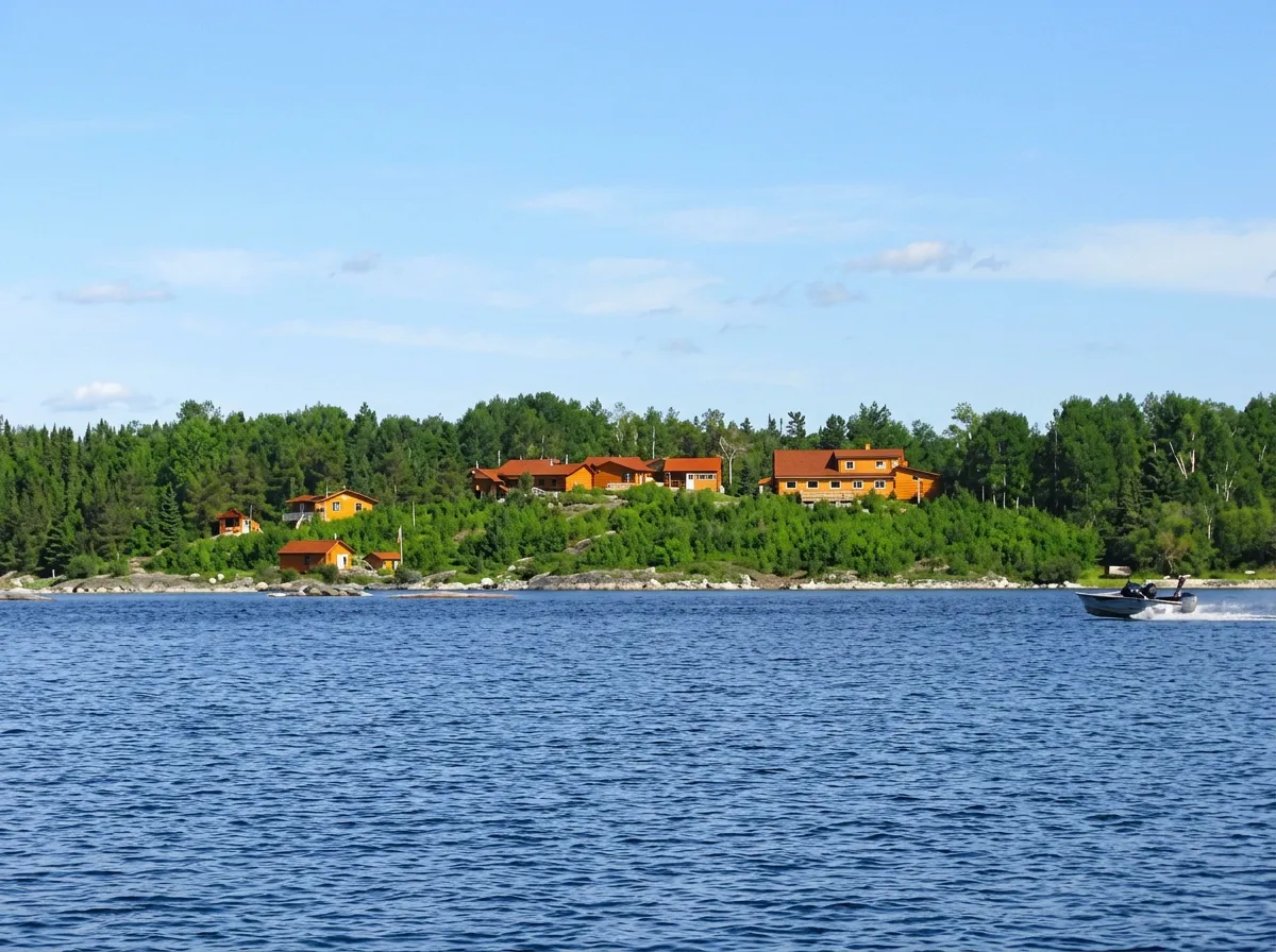 Photo de Elk Island Lodge dans le Nord du Manitoba, Mb