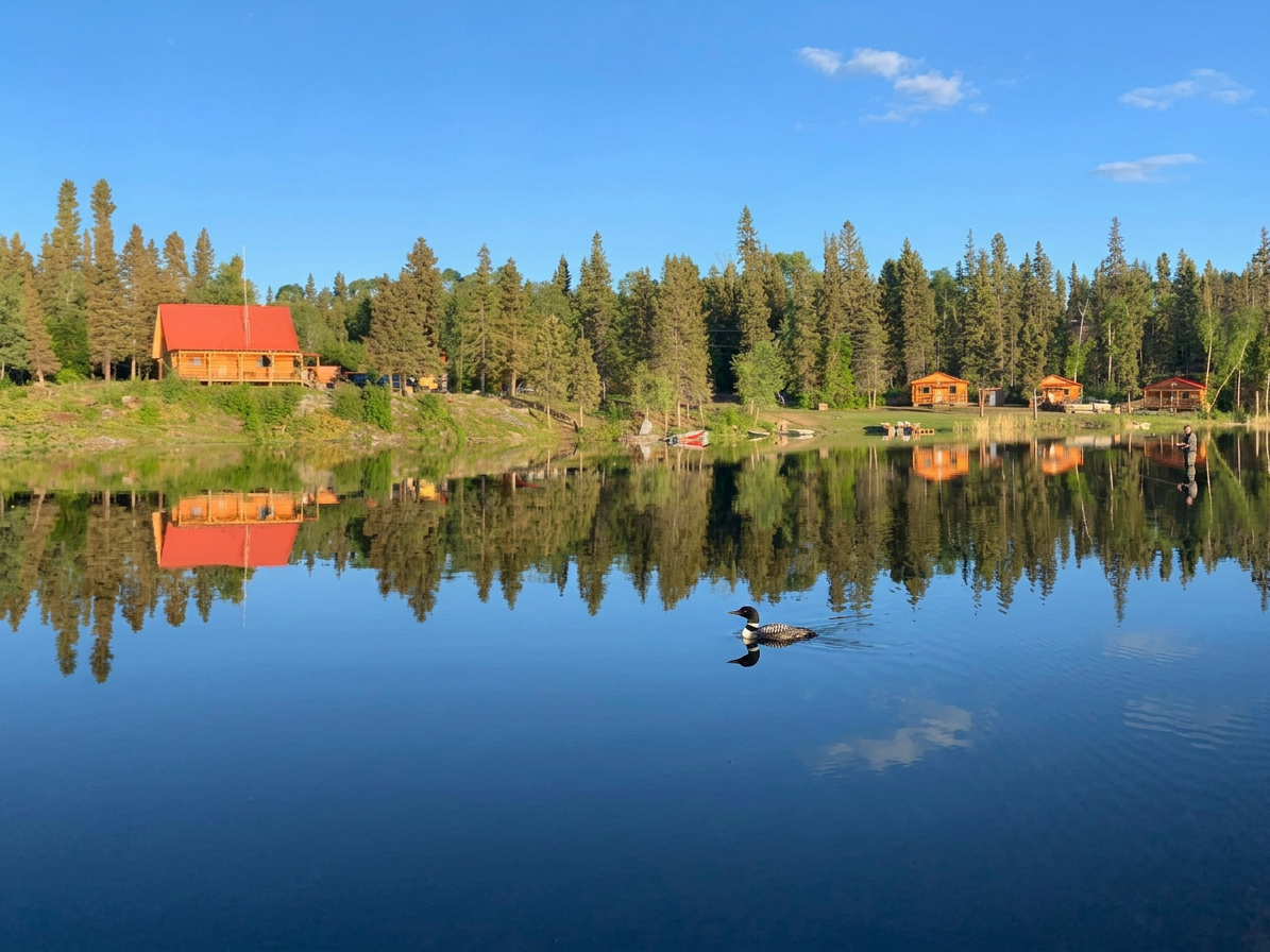 Photo de Neso Lake Lodge dans le Nord du Manitoba, Mb