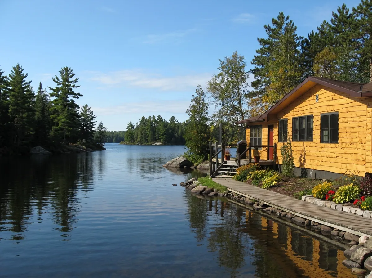 Photo de McIntosh Lodge dans le Sunset Country, On