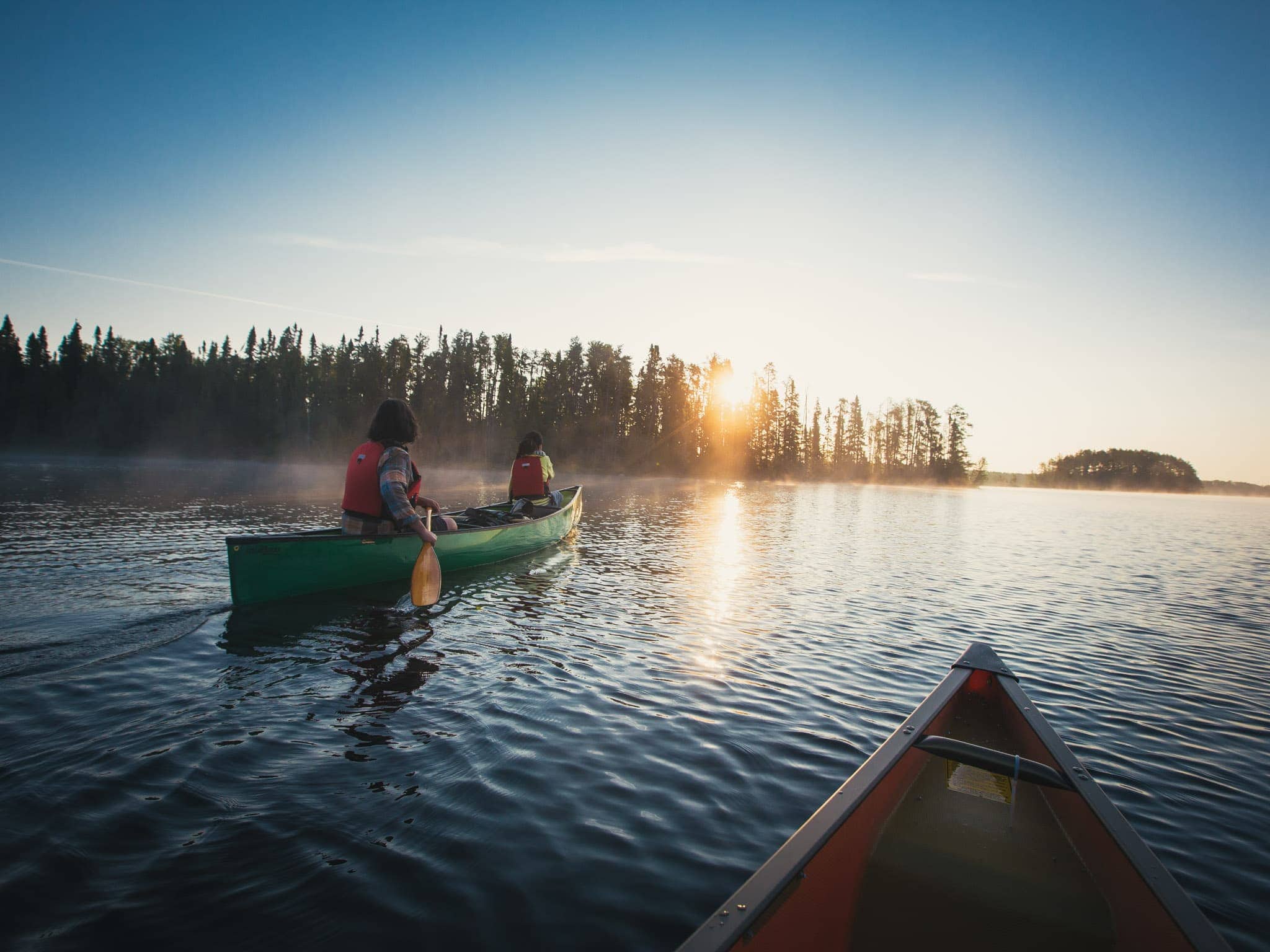 Photo de Voyageur Wilderness dans les Quetico, On