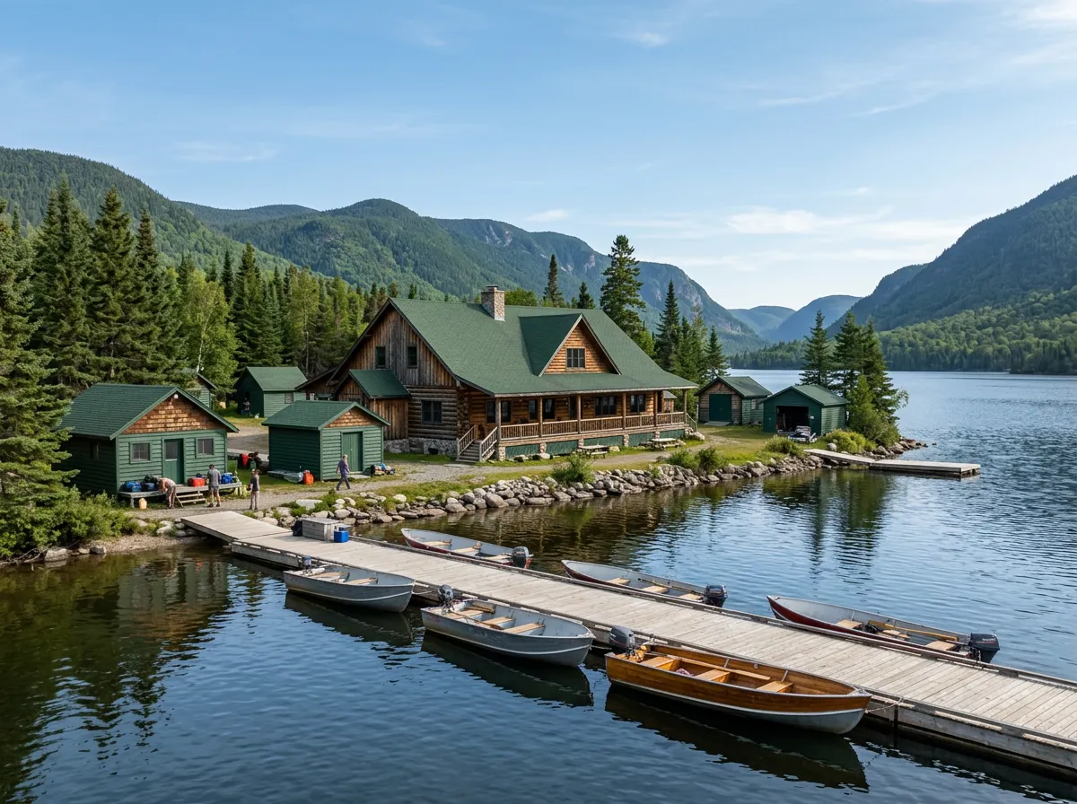 Photo de Fish Bay Marina and Cabins au Lac Nipissing, On