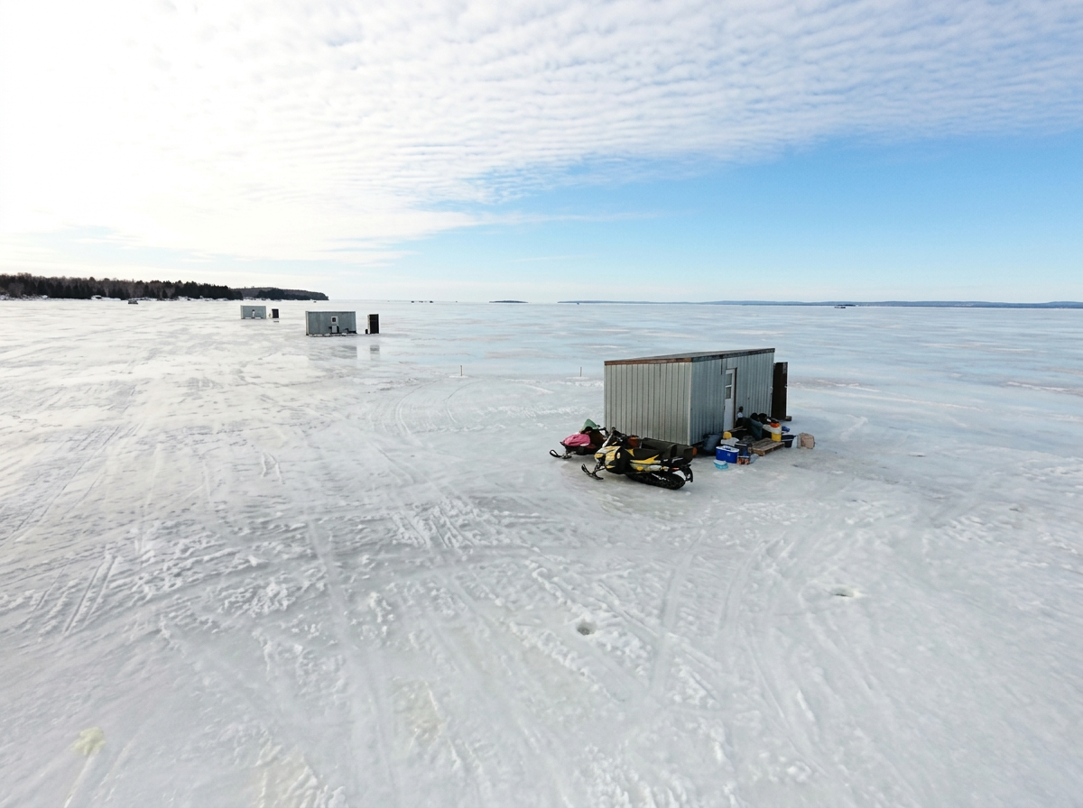Photo of Rob's Five Star Fishing / Nipissing Ice Bungalows in Lake Nipissing, ON
