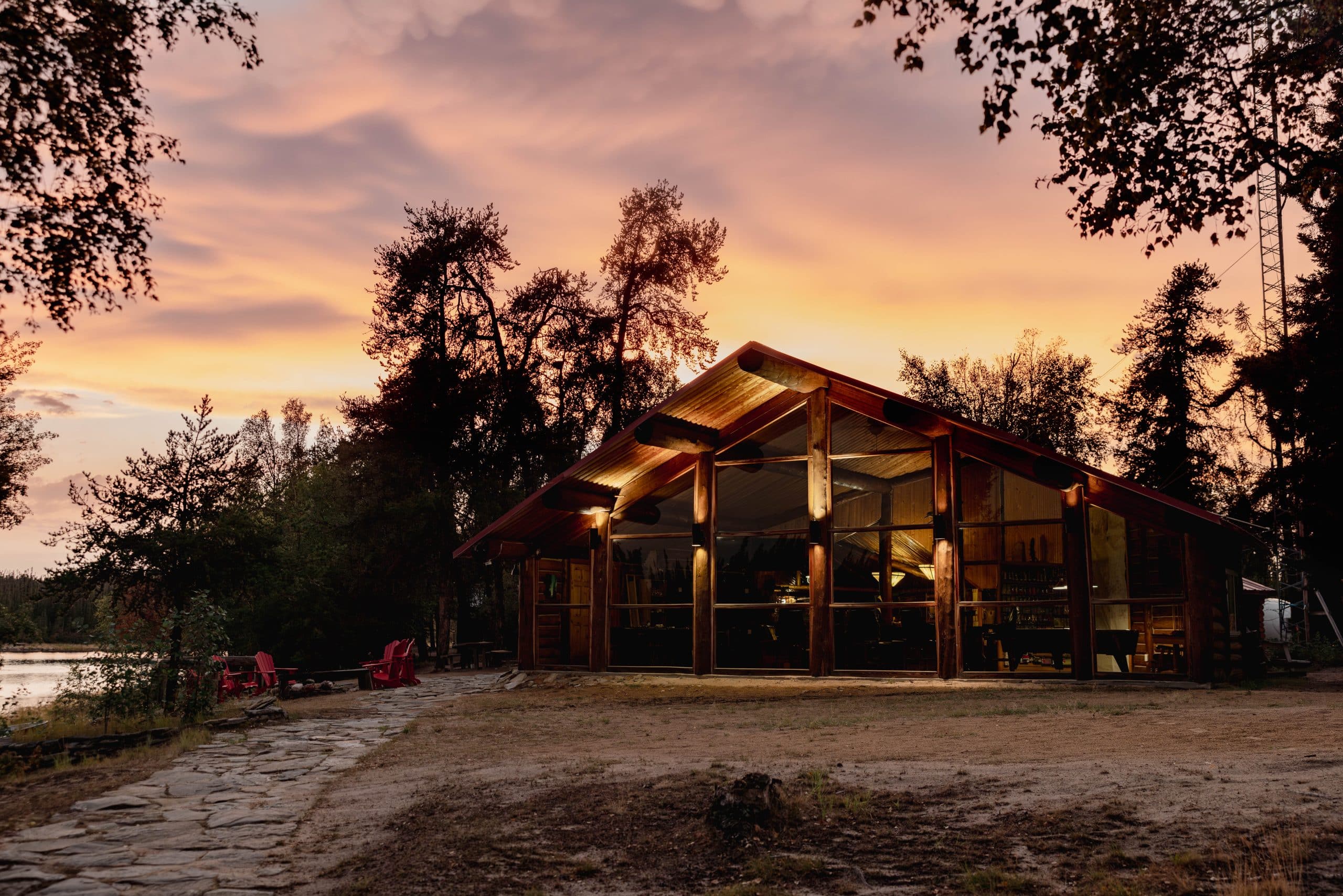 Photo de Arctic Lodges dans la Forêt boréale, Sk