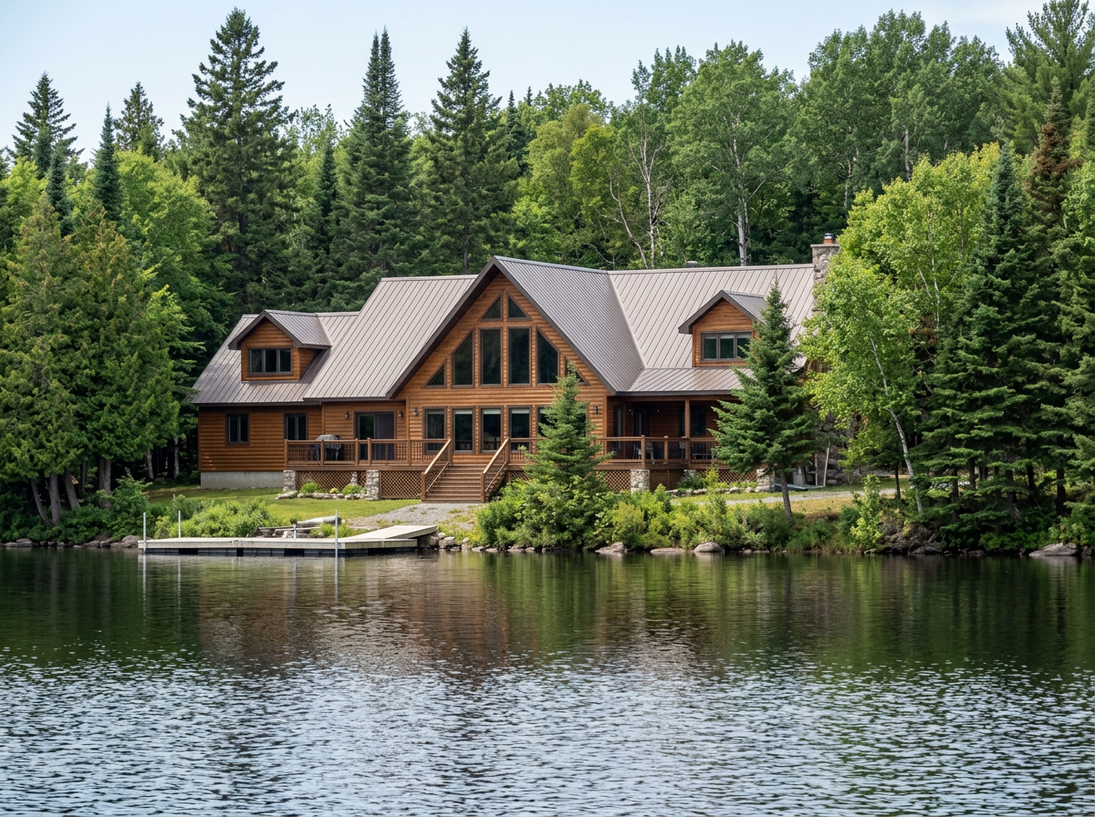 Photo de Cheemo Wilderness Lodge dans la Forêt boréale, Sk