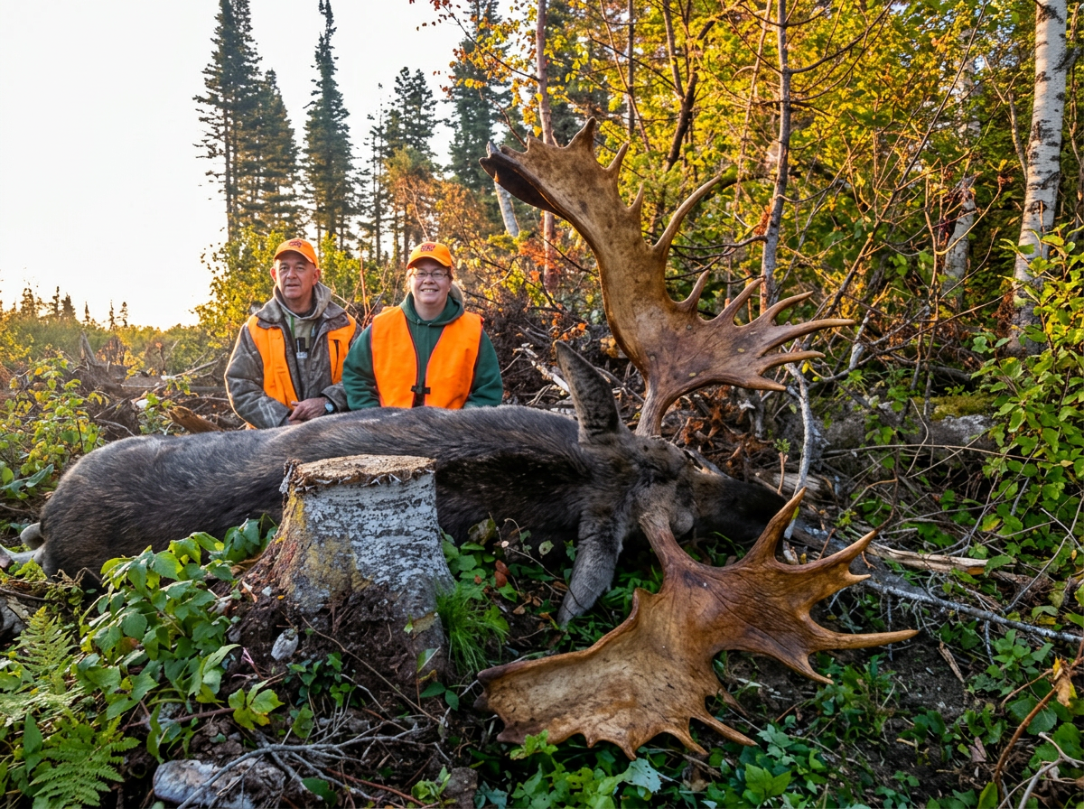 Photo of J.L.R. Trophy Bear Hunting in Chaleur Region, NB