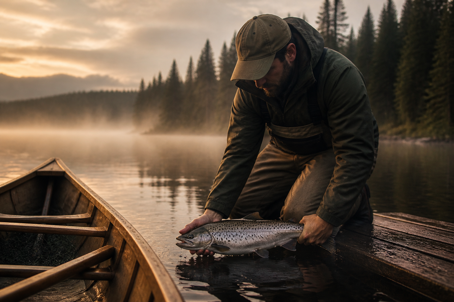 Pêche ouananiche au Québec