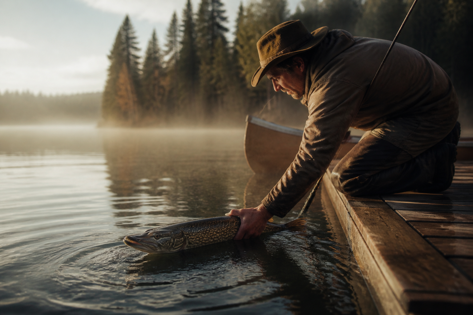 Pêche brochet au Québec