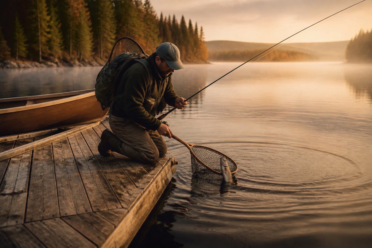 Splake fishing in Quebec